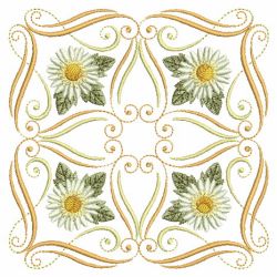 Filigree Daisy Quilt 05(Md) machine embroidery designs