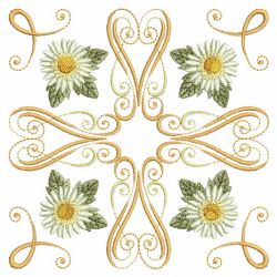 Filigree Daisy Quilt 07(Md) machine embroidery designs