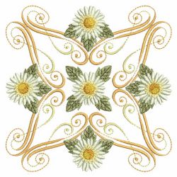 Filigree Daisy Quilt 08(Sm)