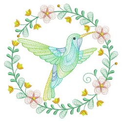 Hummingbird Wreath 03(Lg)