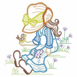 Spring Sunbonnet Sue 4 11(Md) machine embroidery designs