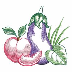 Fruit And Veggie 04(Lg) machine embroidery designs