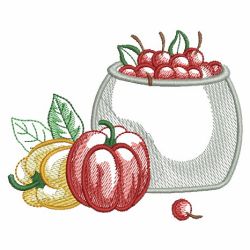Fruit And Veggie 07(Md) machine embroidery designs