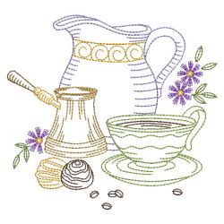Vintage Coffee Break 2 10(Md) machine embroidery designs