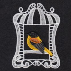 3D FSL Birdcage 09 machine embroidery designs