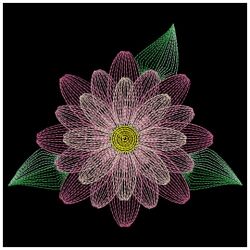 Blooming Garden 2 08(Lg) machine embroidery designs