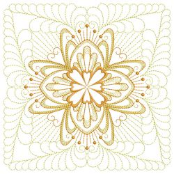 Trapunto Feather Quilt 3(Lg) machine embroidery designs