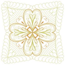 Trapunto Feather Quilt 3 04(Lg)