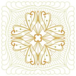 Trapunto Feather Quilt 3 07(Lg) machine embroidery designs
