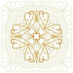 Trapunto Feather Quilt 3 07(Md) machine embroidery designs