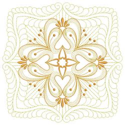 Trapunto Feather Quilt 3 08(Lg)
