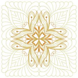 Trapunto Feather Quilt 3 10(Lg)