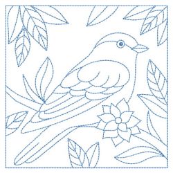 Redwork Birds Quilt 09(Sm) machine embroidery designs