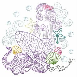 Vintage Mermaids 2(Md) machine embroidery designs