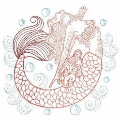 Vintage Mermaids 2 04(Lg) machine embroidery designs
