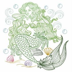 Vintage Mermaids 2 06(Md) machine embroidery designs