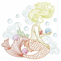 Vintage Mermaids 2 07(Md) machine embroidery designs