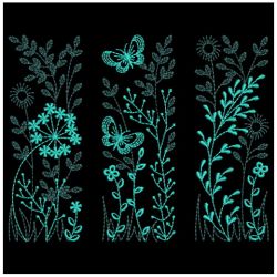 Decorative Flowers 2(Md) machine embroidery designs