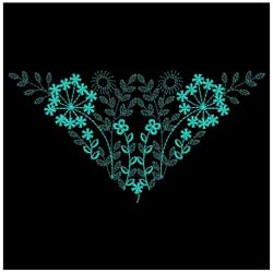 Decorative Flowers 2 07(Md) machine embroidery designs