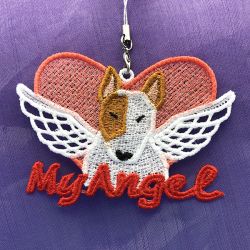 FSL Angel Dog Ornaments 04