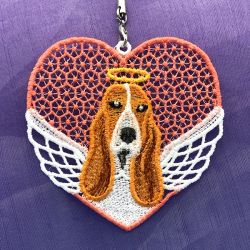 FSL Angel Dog Ornaments 06