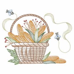 Vintage Harvest Delight 03(Lg) machine embroidery designs