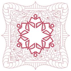 Trapunto Applique Christmas Quilt 06(Md) machine embroidery designs