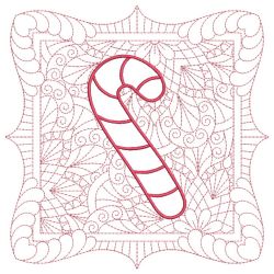 Trapunto Applique Christmas Quilt 08(Lg)