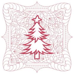 Trapunto Applique Christmas Quilt 12(Sm) machine embroidery designs