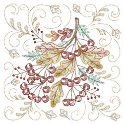 Autumn Harvest Blocks 08(Md) machine embroidery designs