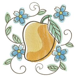 Watercolor Fruit 06(Md) machine embroidery designs
