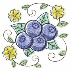 Watercolor Fruit 08(Lg) machine embroidery designs