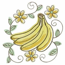 Watercolor Fruit 10(Lg) machine embroidery designs