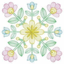 Blooming Garden Quilt(Sm) machine embroidery designs