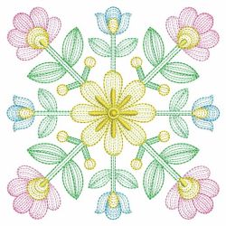 Blooming Garden Quilt(Lg) machine embroidery designs