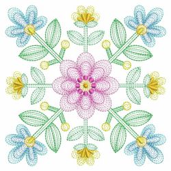 Blooming Garden Quilt 06(Md) machine embroidery designs