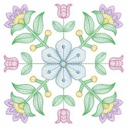 Blooming Garden Quilt 08(Lg) machine embroidery designs