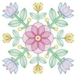 Blooming Garden Quilt 10(Md) machine embroidery designs