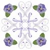 Heirloom Pansy Quilt 08(Sm)