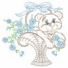 Vintage Basket Of Critters 07(Sm)