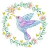 Hummingbird Wreath(Lg)