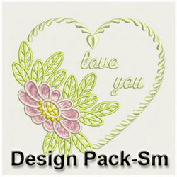 Elegant Flowers machine embroidery designs