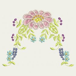 Elegant Flowers 02 machine embroidery designs