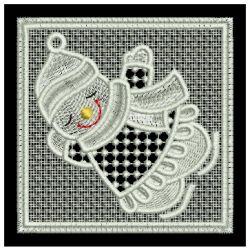 FSL Snowman 03 machine embroidery designs