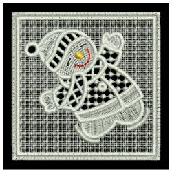 FSL Snowman 06 machine embroidery designs