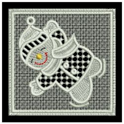 FSL Snowman 07 machine embroidery designs