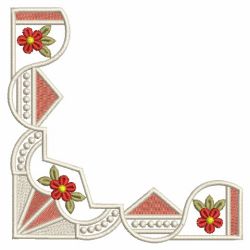 Heirloom Flower Corner 05(Sm) machine embroidery designs