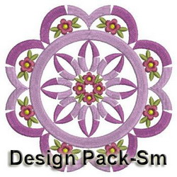 Colorful Quilt(Sm) machine embroidery designs