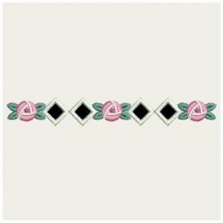 Flower Border Cutworks 04 machine embroidery designs