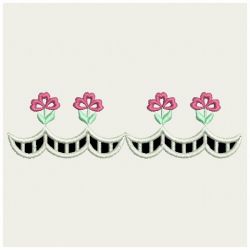 Flower Border Cutworks 05 machine embroidery designs